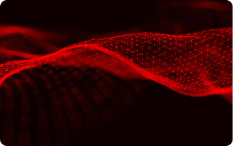 Graphique d'onde rouge